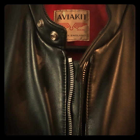 aviakit leather jacket